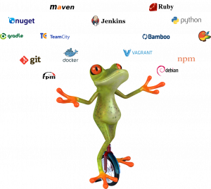Juggling Frog